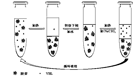 A method for cloud point extraction of fluorescent whitening agent vbl in sewage