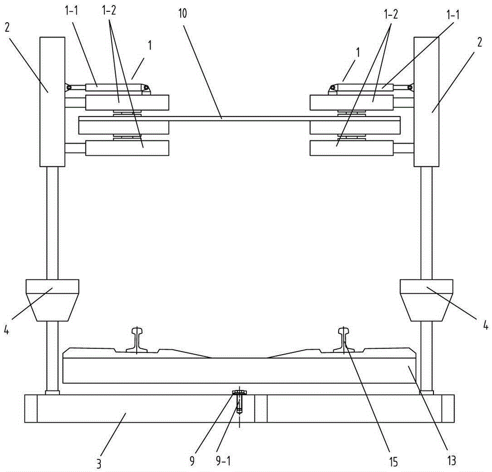 Railway ballast excavating device