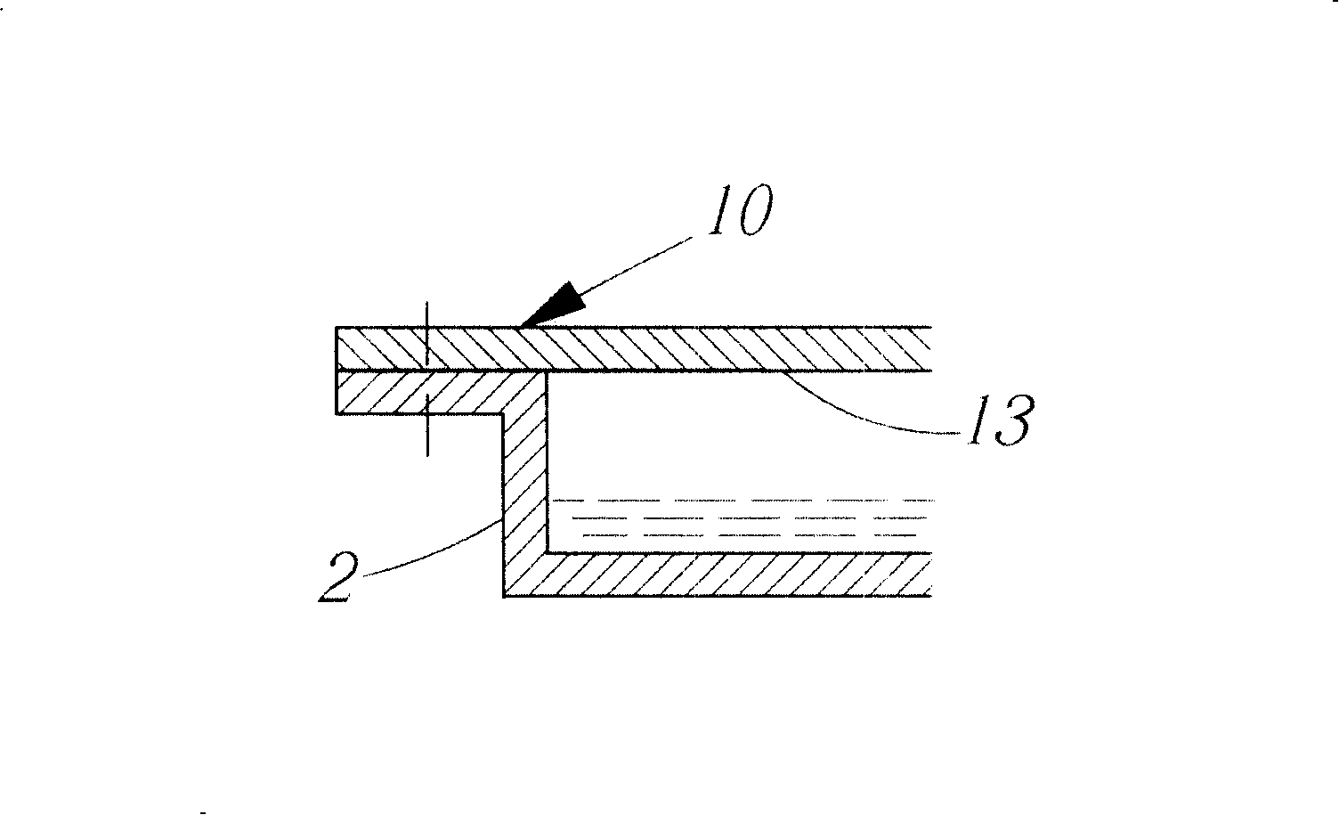 Thermal insulation device for refrigerator