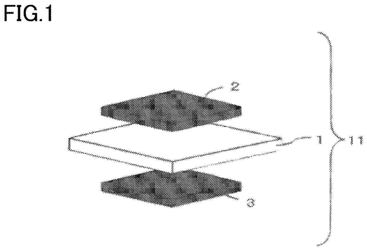 Fuel cell membrane electrode assembly and polymer electrolyte fuel cell