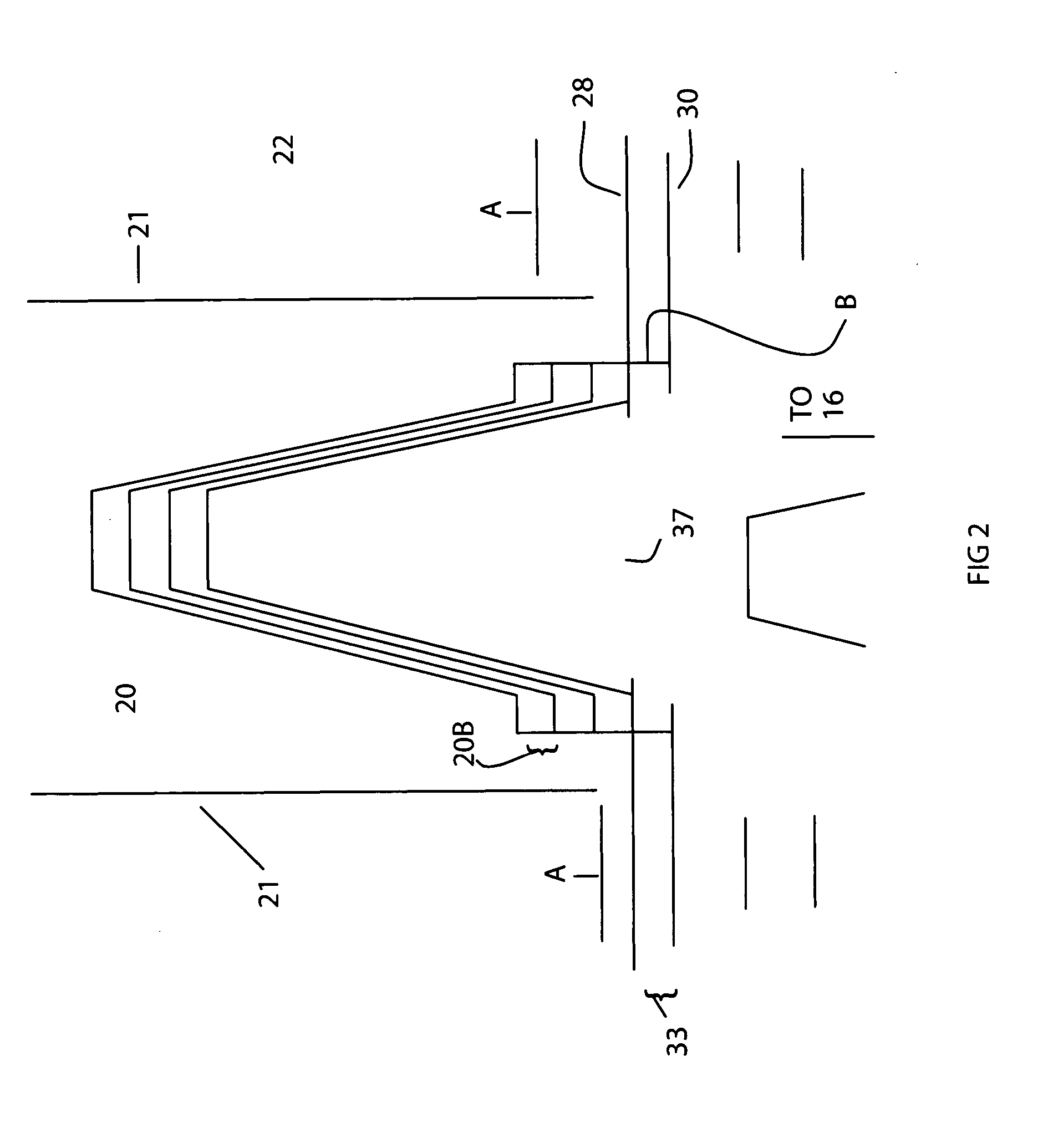 Conical warning marker placer