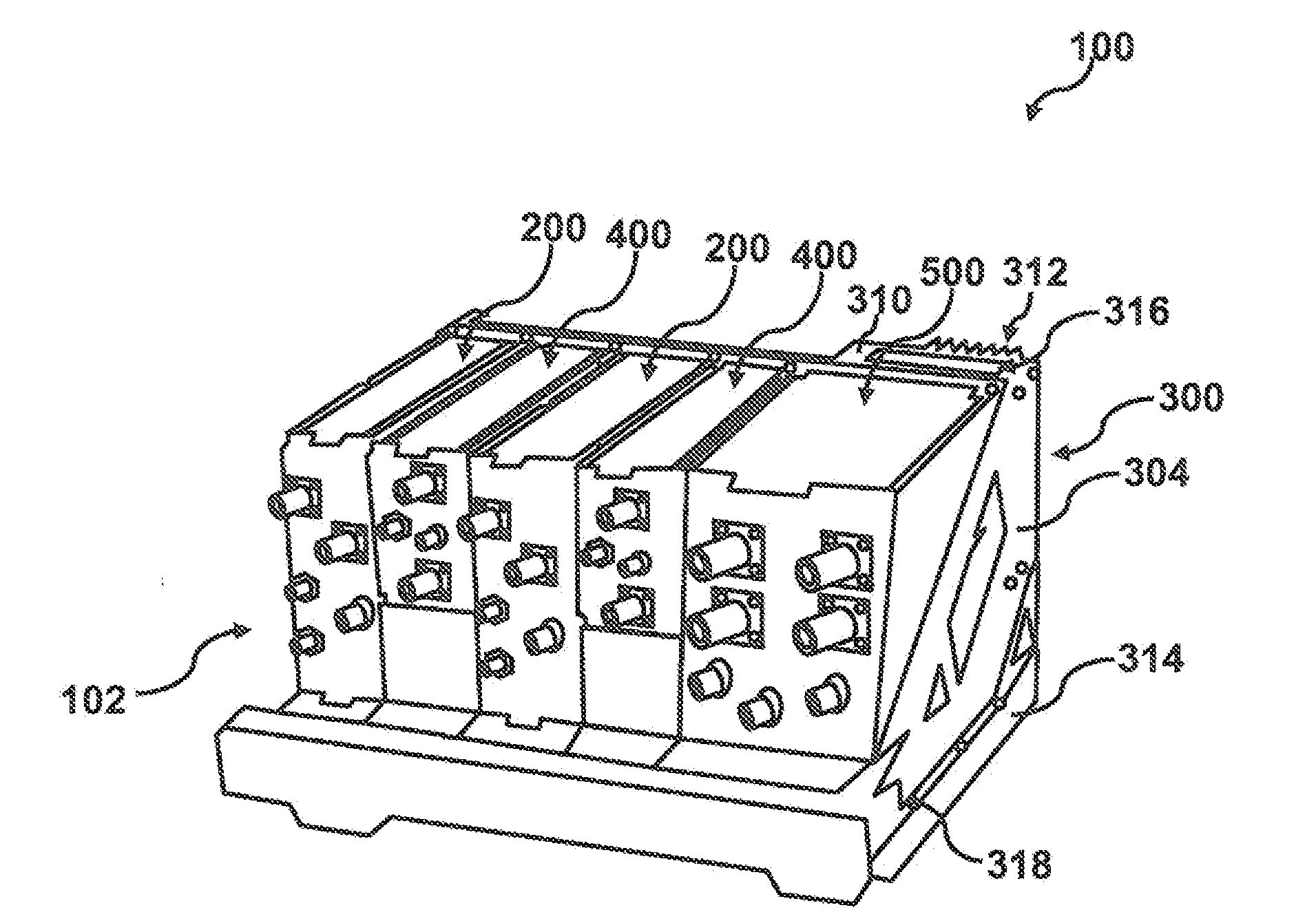 Module cooling method and plenum adaptor