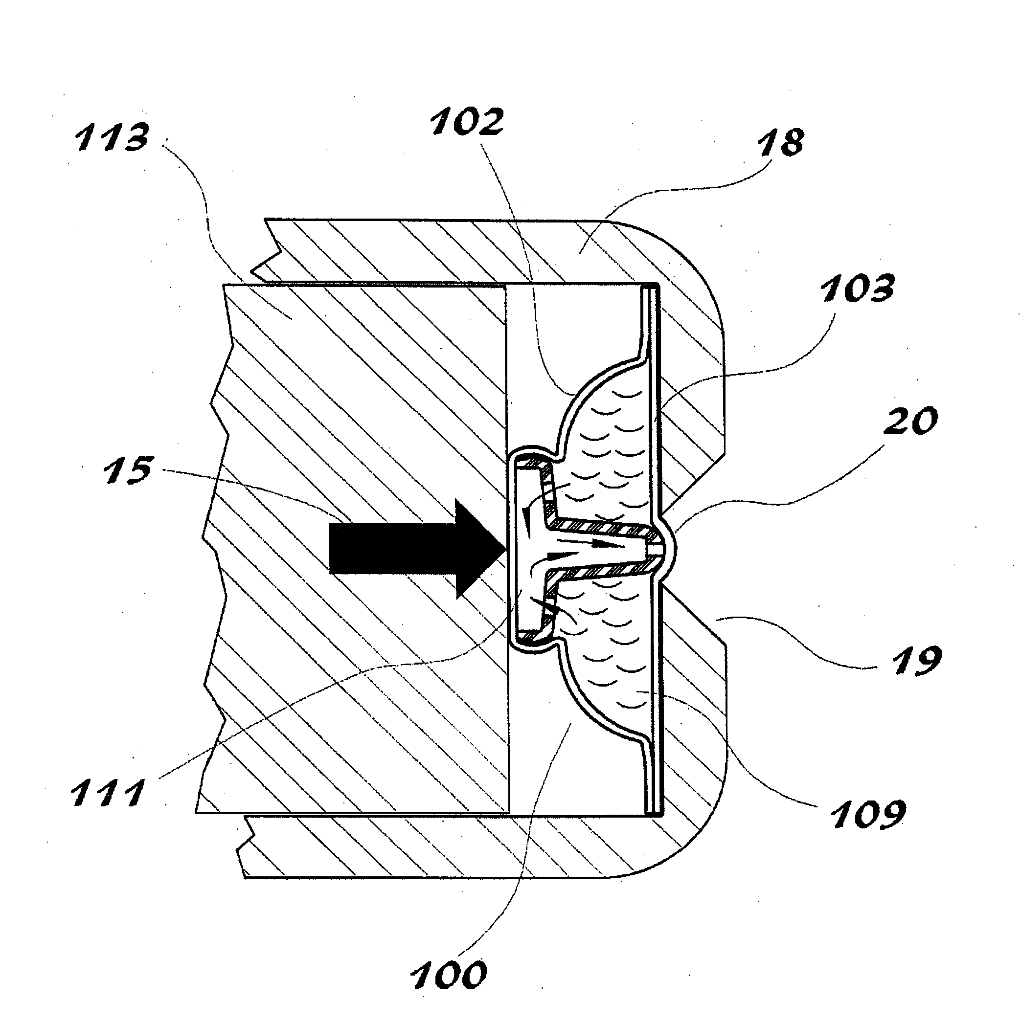 Combination unit dose dispensing containers