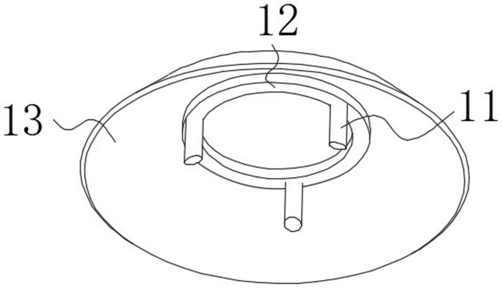 Equipment mounting structure for hydraulic environment geological environment monitoring