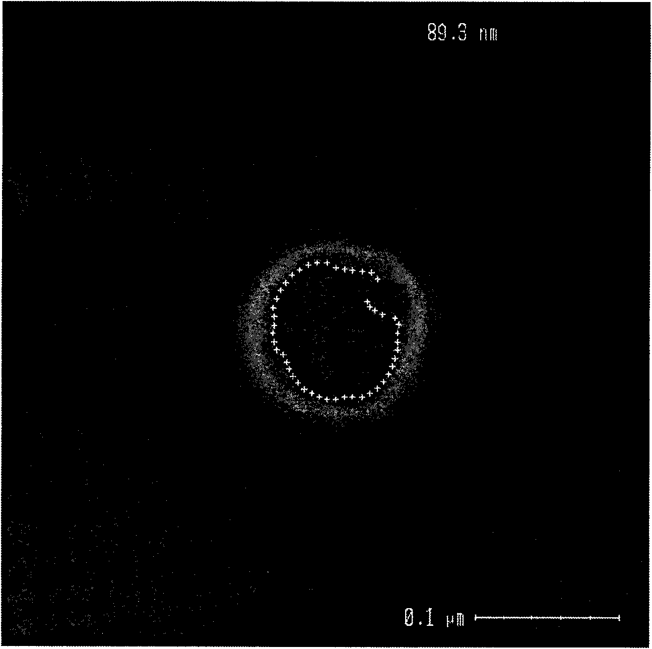 Through hole forming method