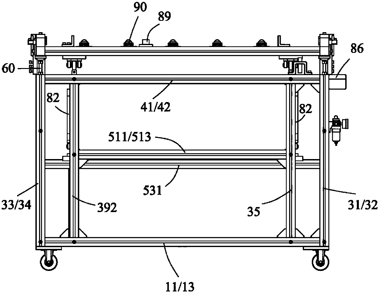 auxiliary support device