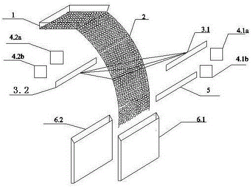 Material sorting equipment using multiple camera imaging modules and material sorting method