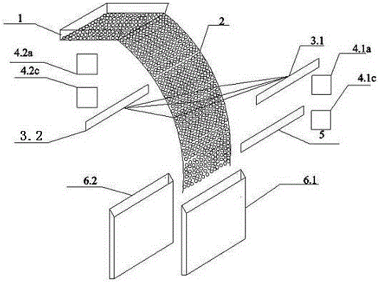 Material sorting equipment using multiple camera imaging modules and material sorting method