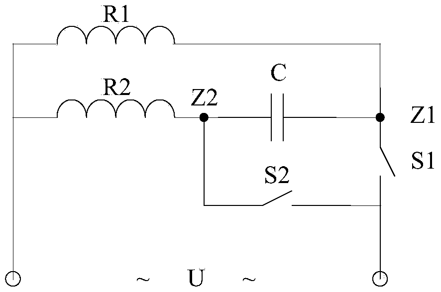 Control method and circuit of single-phase motor