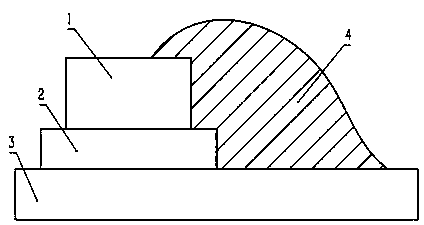 A method for manufacturing an air bridge in a semiconductor process