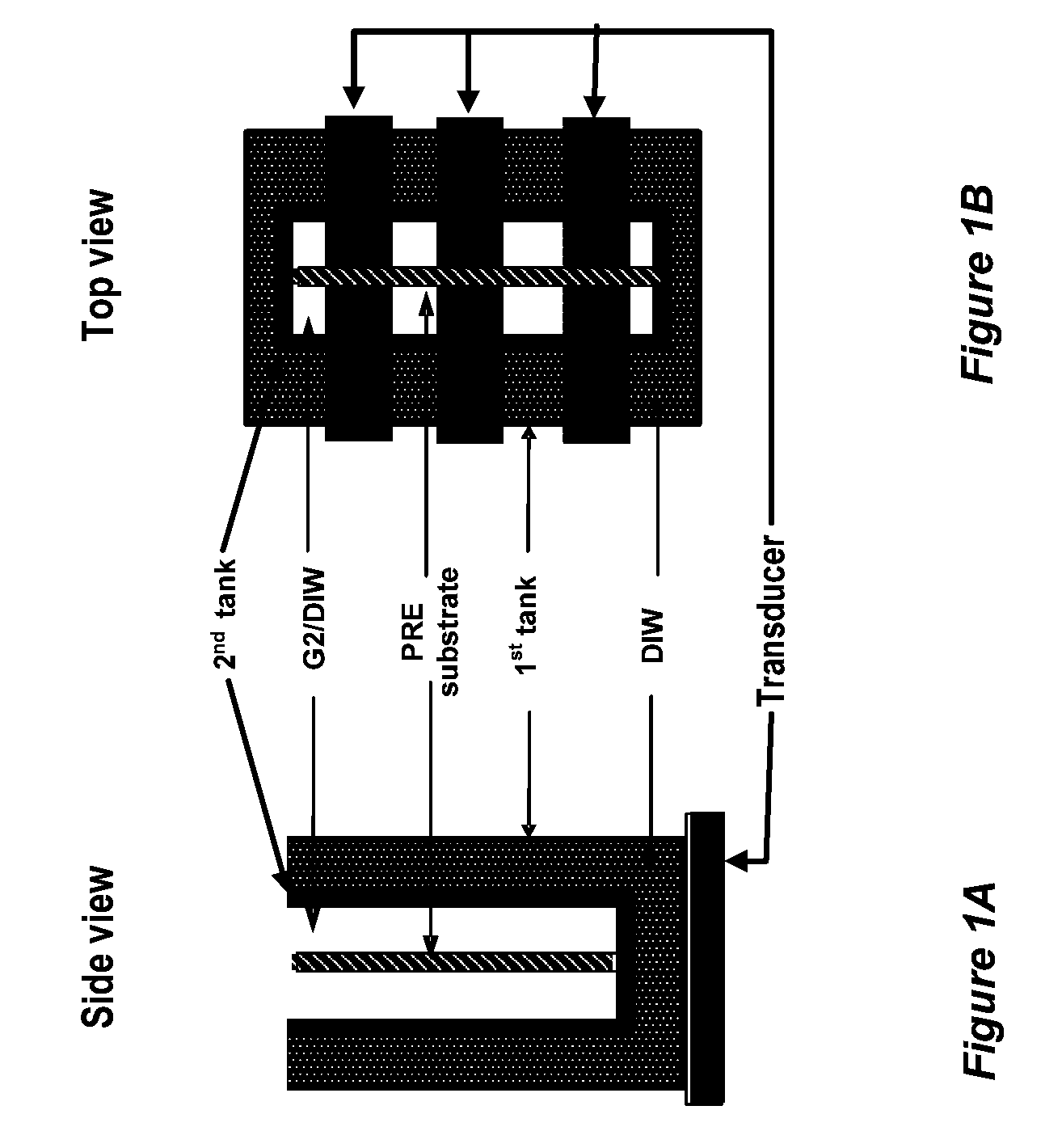 Acoustic assisted single wafer wet clean for semiconductor wafer process