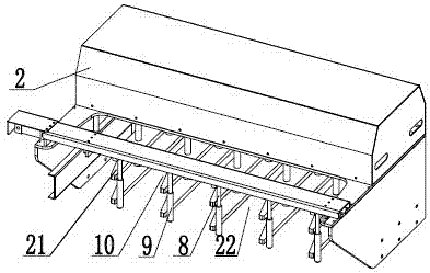 Tank collecting and conveying platform