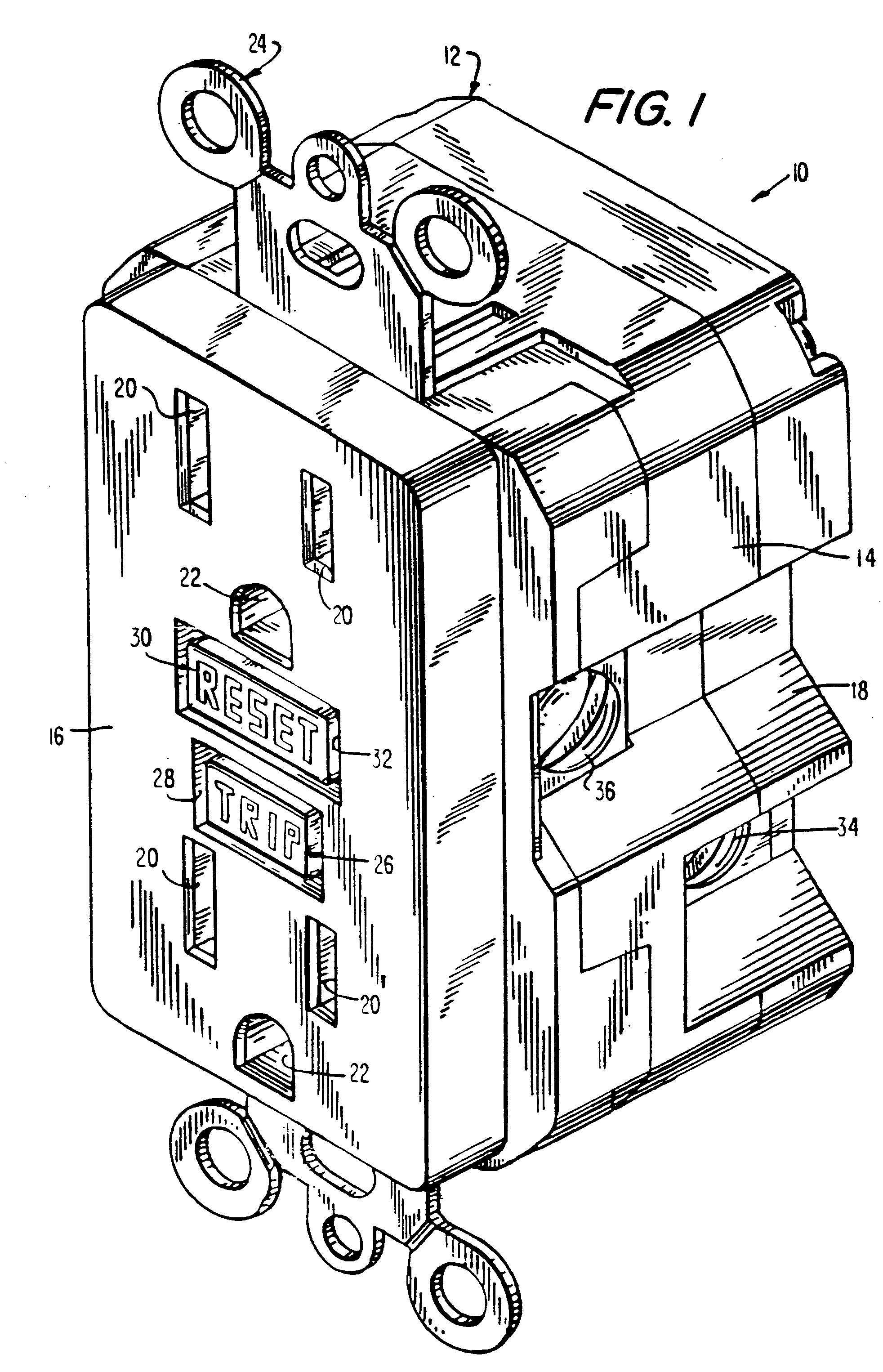 Circuit interrupting system with independent trip and reset lockout