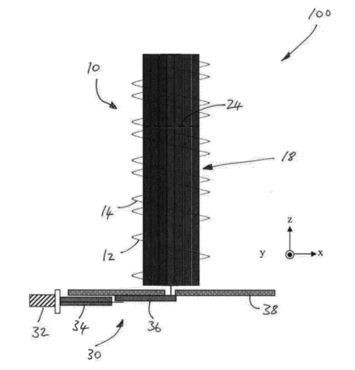 Dielectric loaded elliptical helix antenna