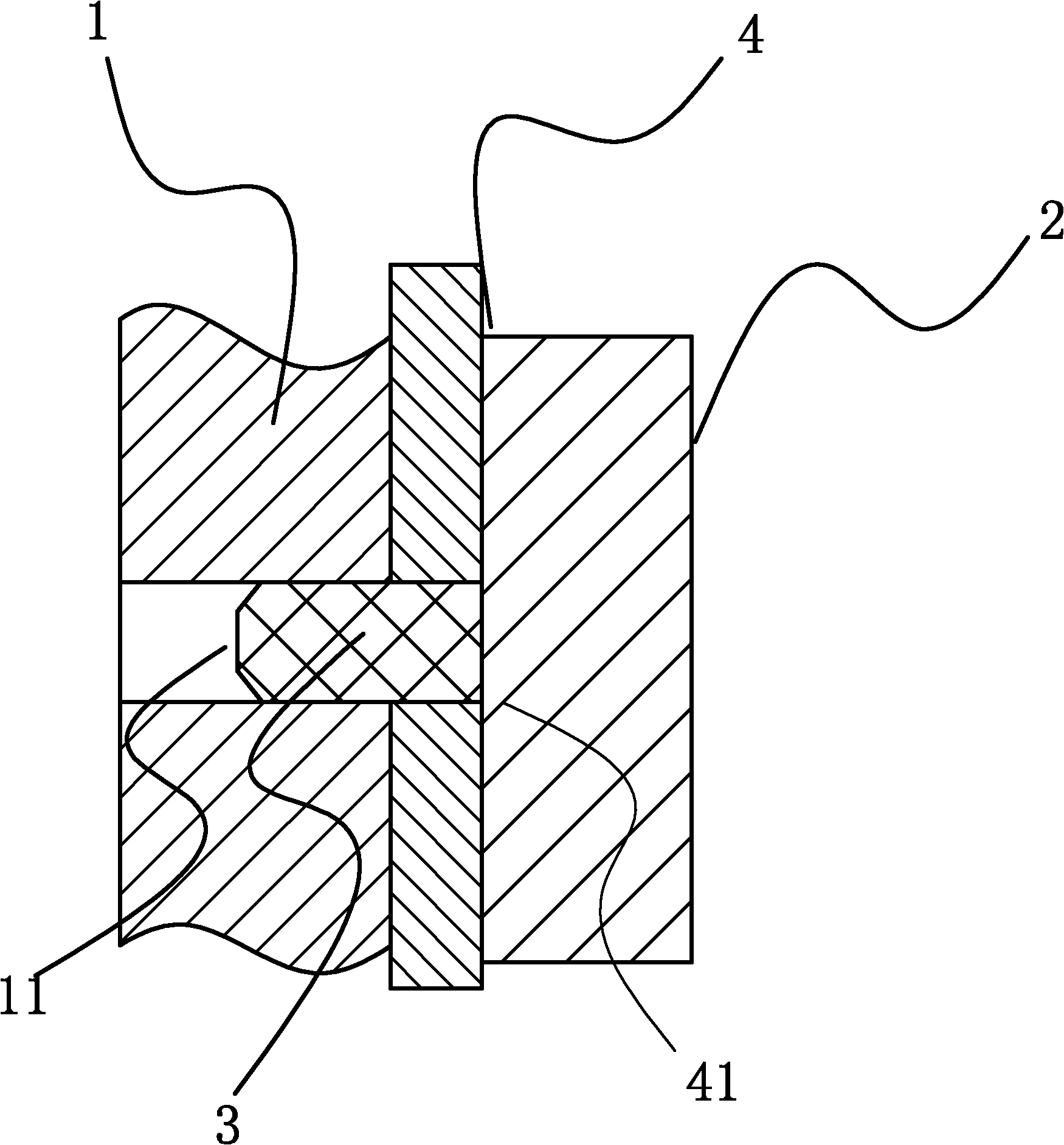 Method for rapidly making CH hole in manufacturing process of stamping die and device thereof