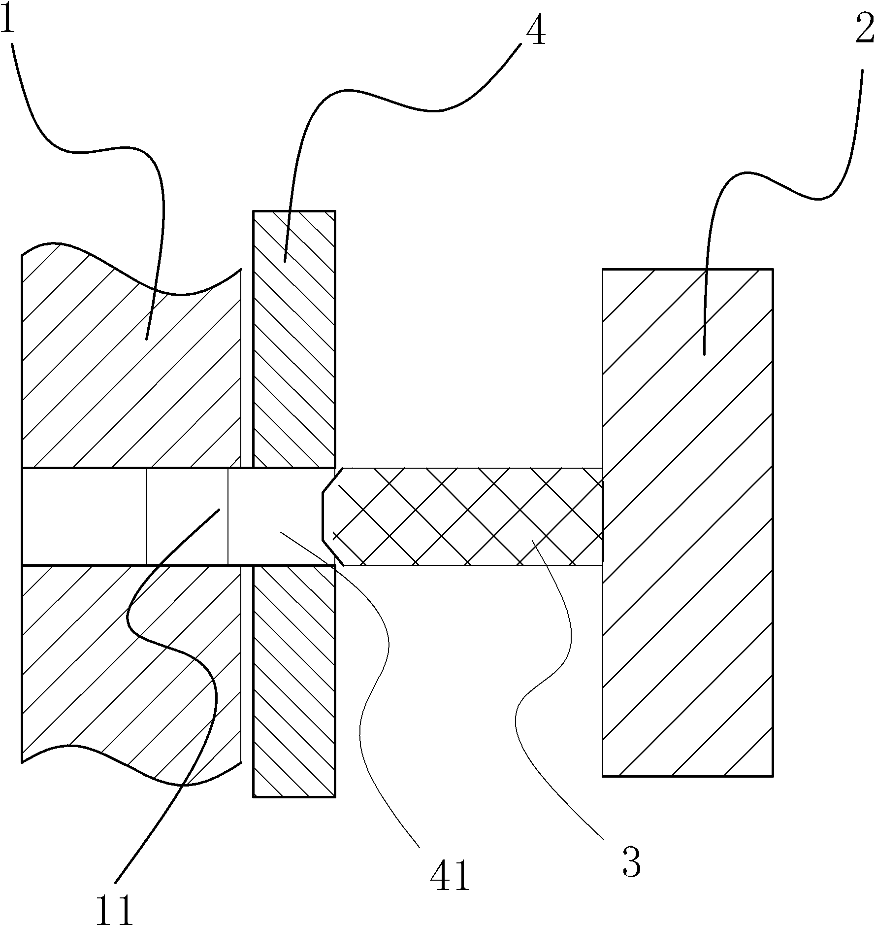 Method for rapidly making CH hole in manufacturing process of stamping die and device thereof