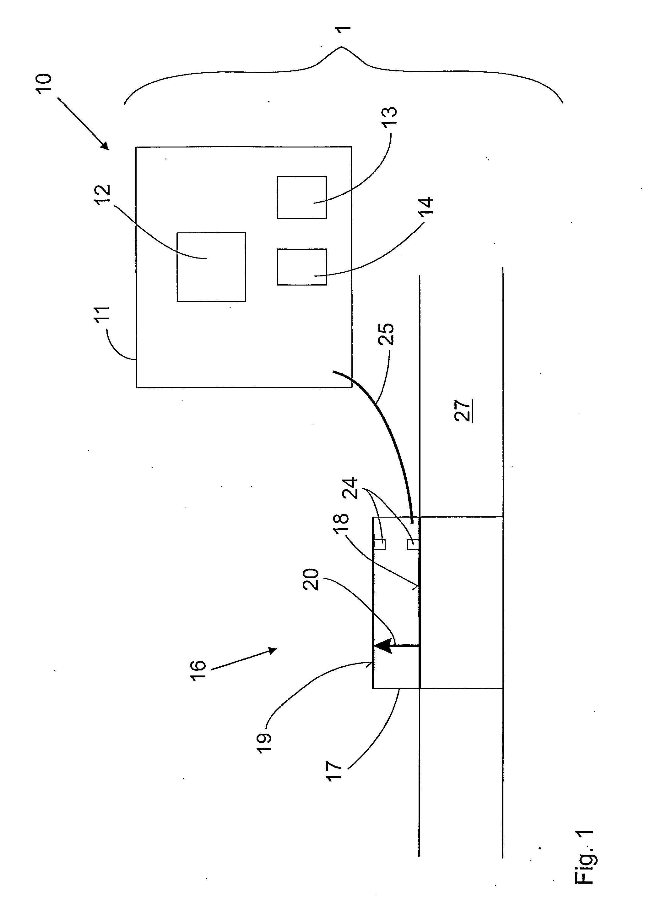 Device for supplying power to field devices