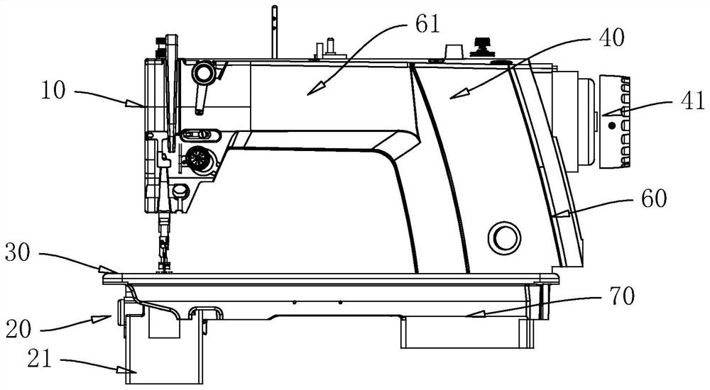 Feed dog assembly of sewing machine