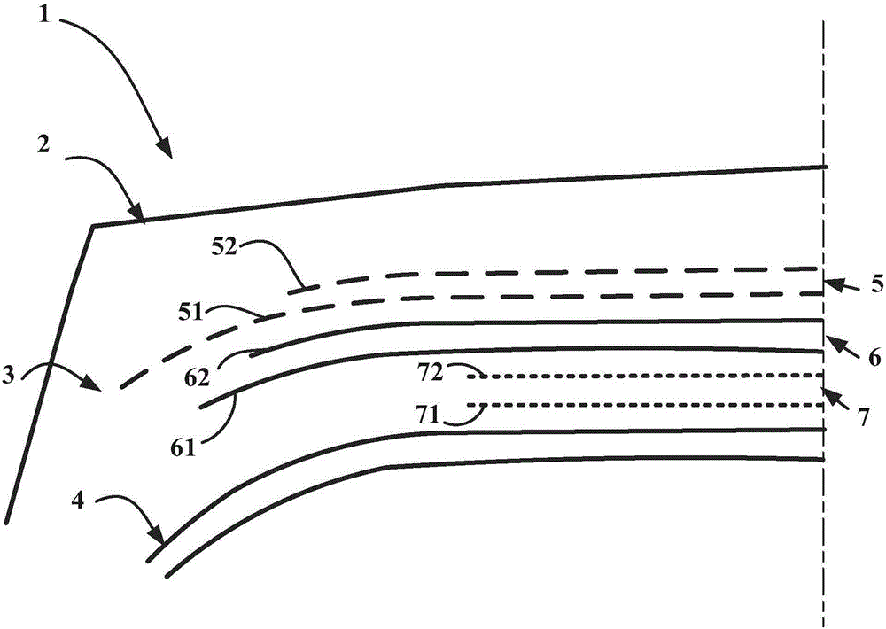 Tyre for heavy civil engineering vehicle