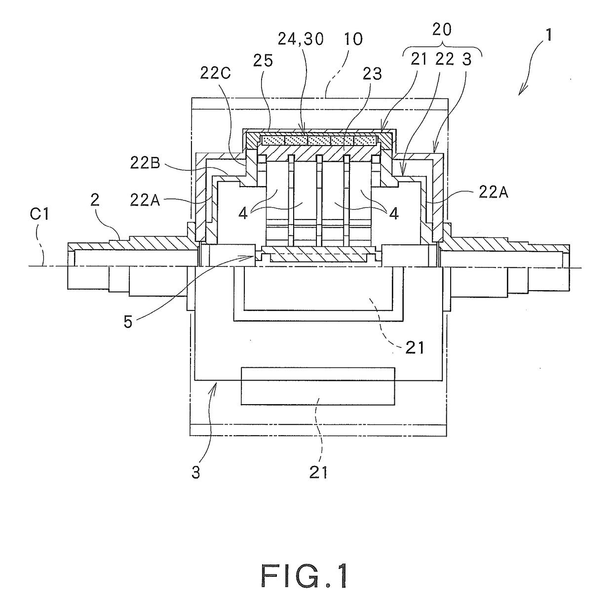 Radial-gap type superconducting synchronous machine, magnetizing apparatus and magnetizing method