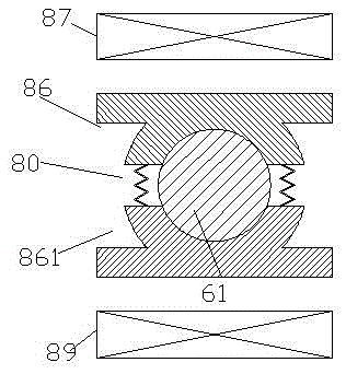 Tightening device of logistics transport vehicle and operation method thereof