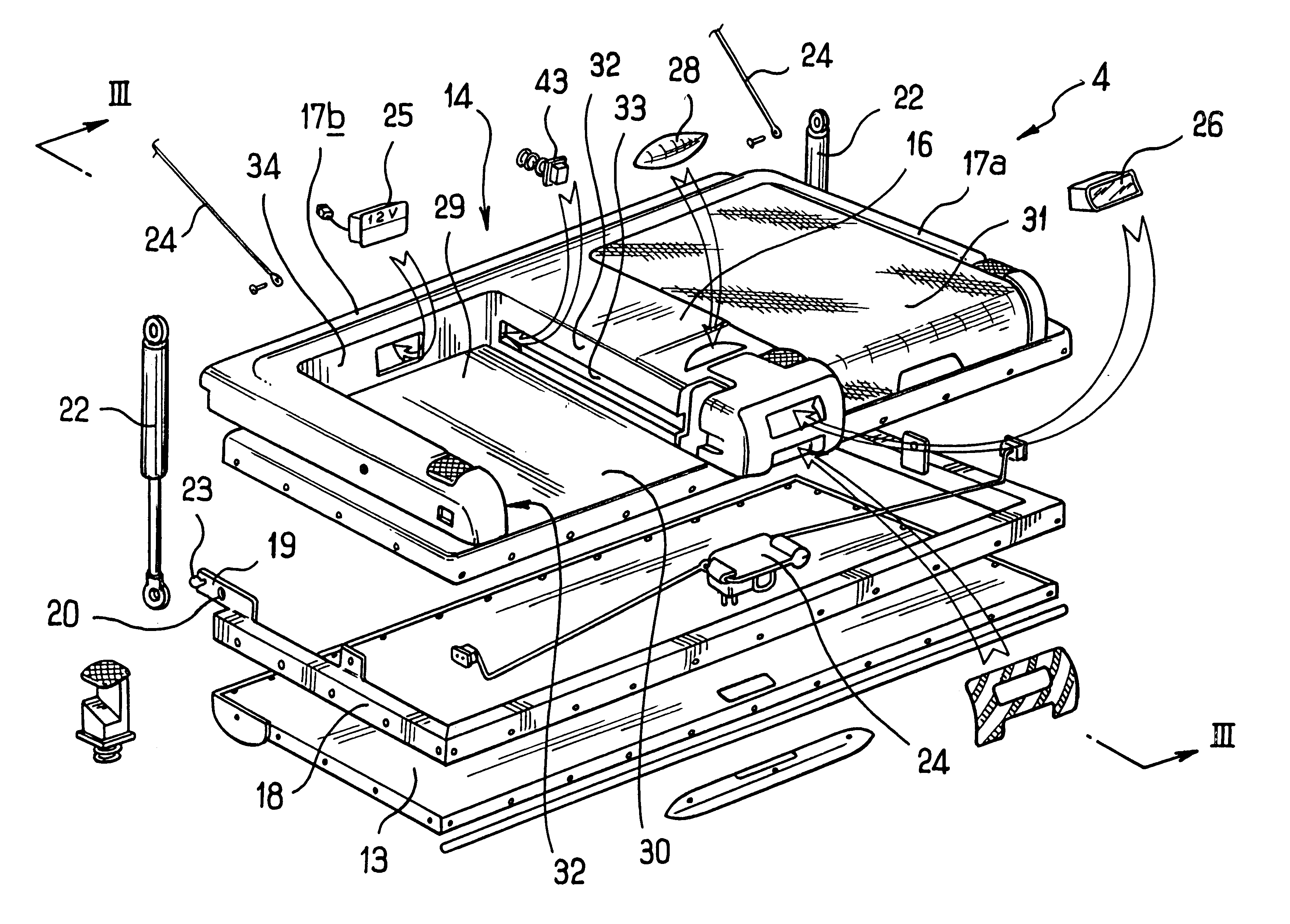 Motor vehicle tailgate mounted to pivot about a horizontal axis in the vicinity of its bottom edge