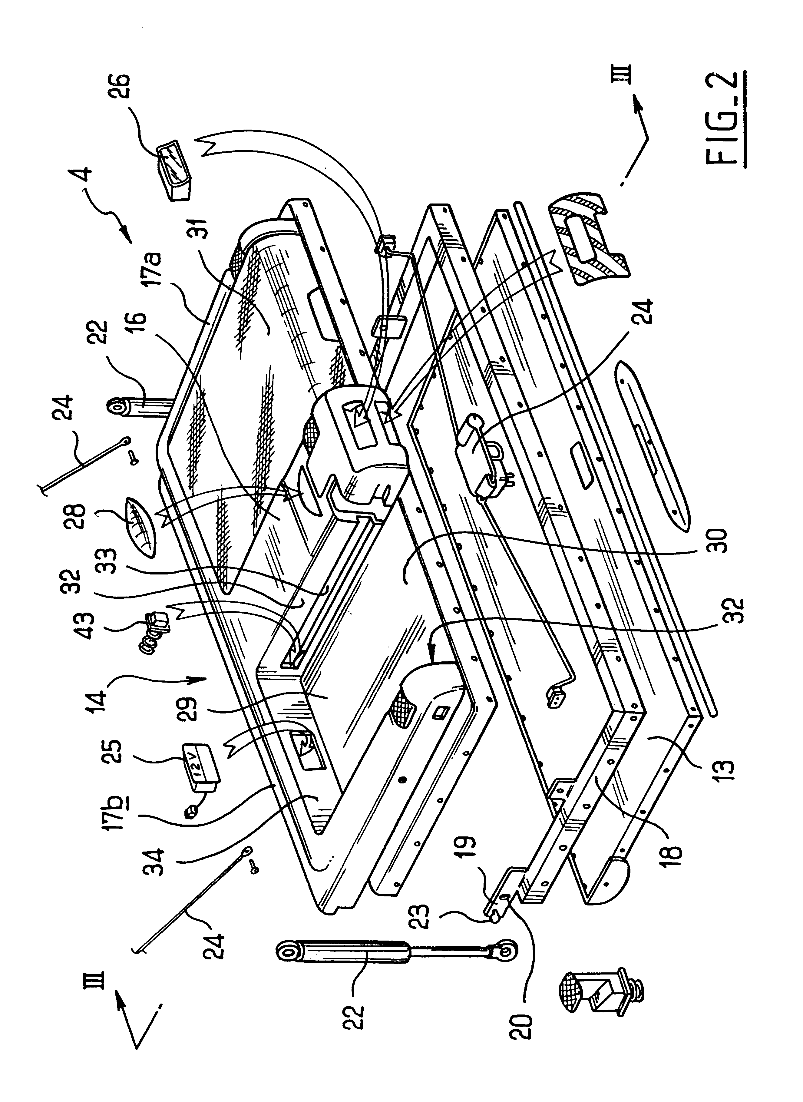 Motor vehicle tailgate mounted to pivot about a horizontal axis in the vicinity of its bottom edge