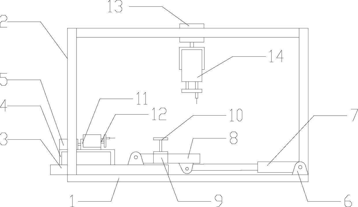 I-steel overturning welding device