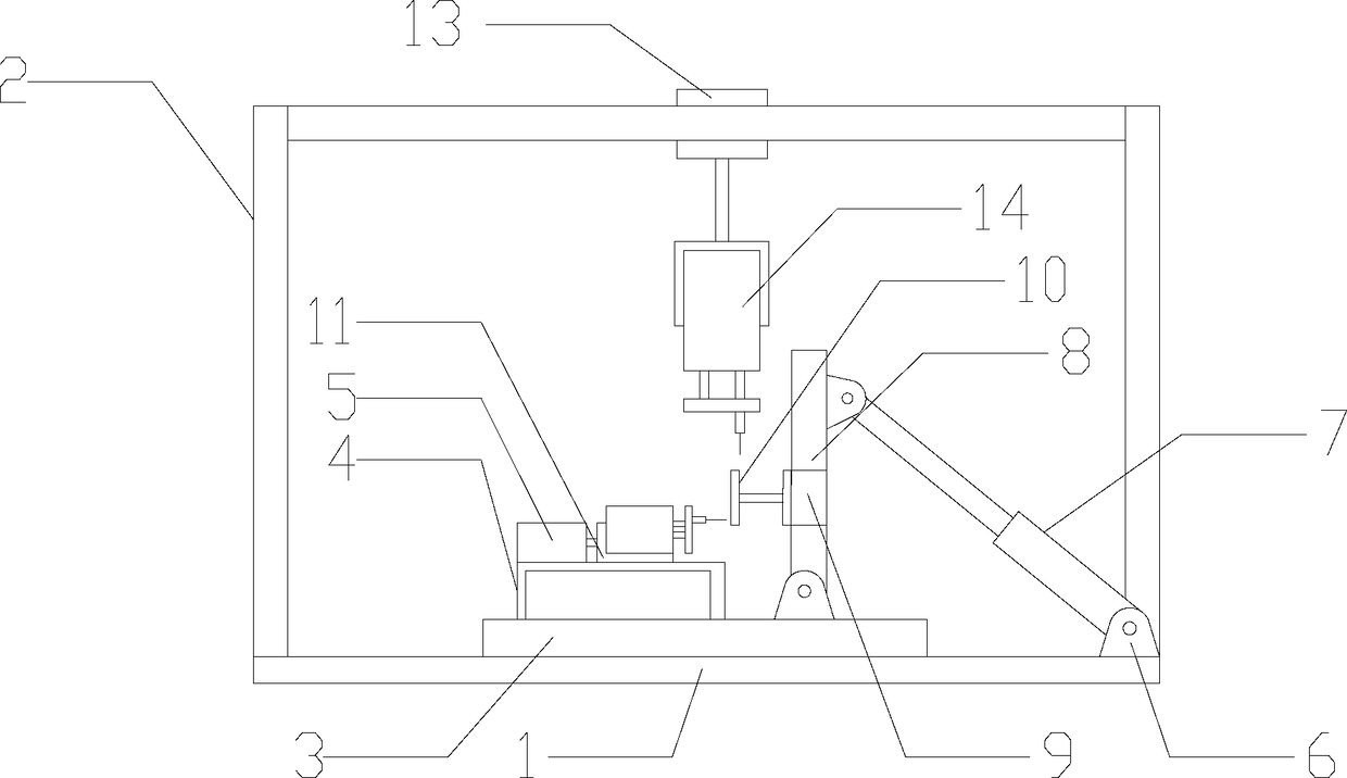 I-steel overturning welding device