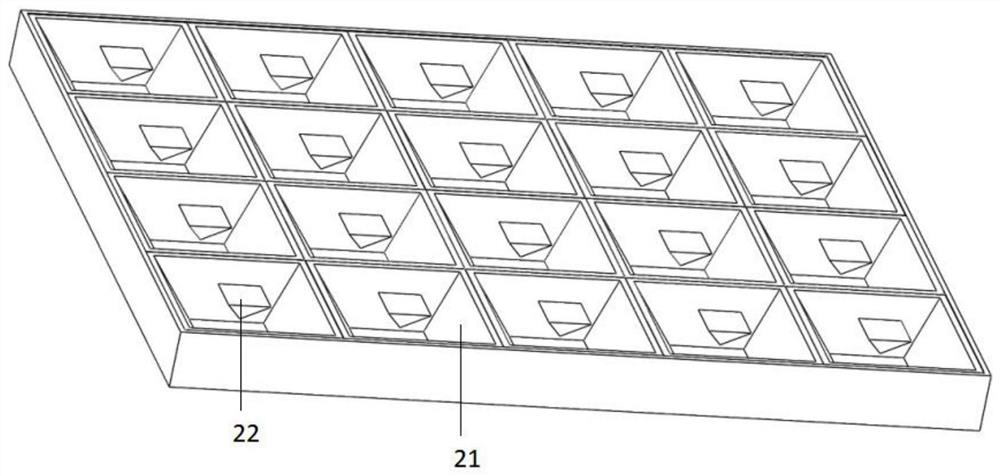 LED uniform light-emitting assembly conforming to human body