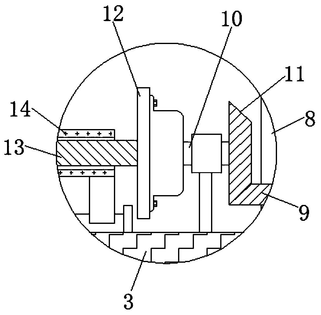 A farm sewage treatment device with environmental protection function