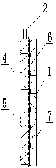 Long-life thermal insulation material and efficient submerged arc furnace