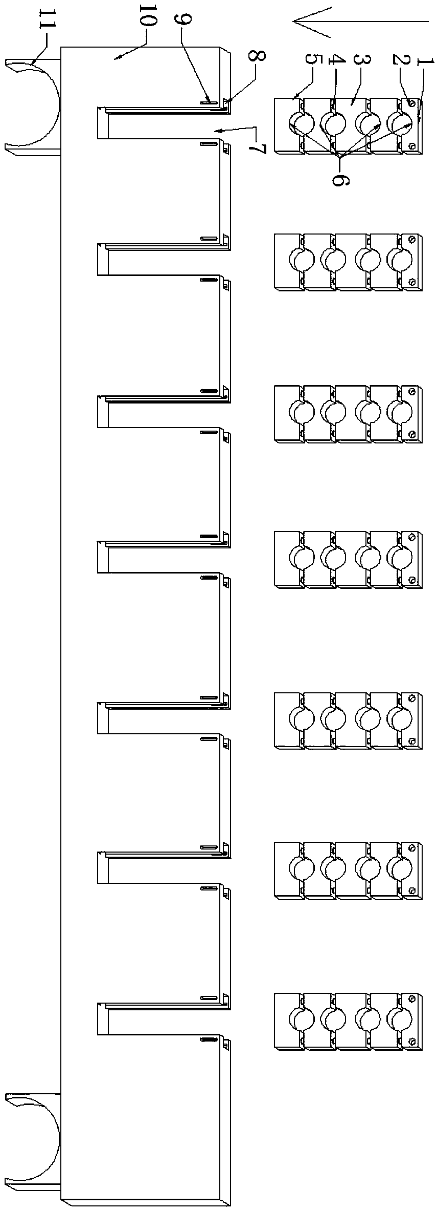 A wire harness bracket