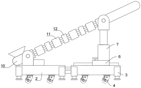 A kind of transportation and feeding equipment for melon and fruit processing