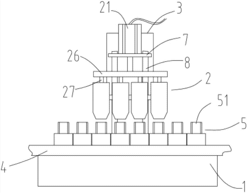 A battery rapid injection equipment