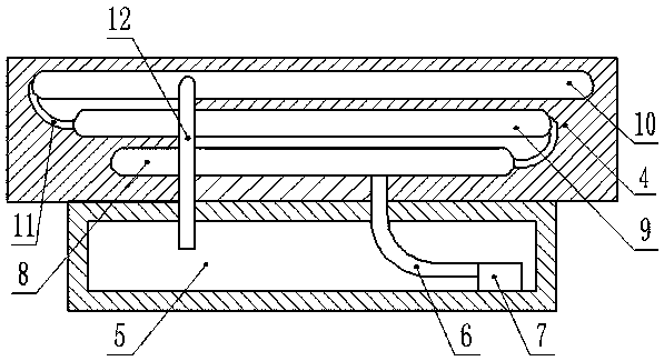 Seal type grinding device for metal powder machining