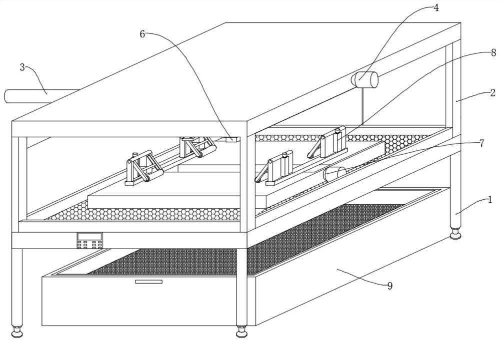 Plastic cutting equipment with positioning function for plastic machinery