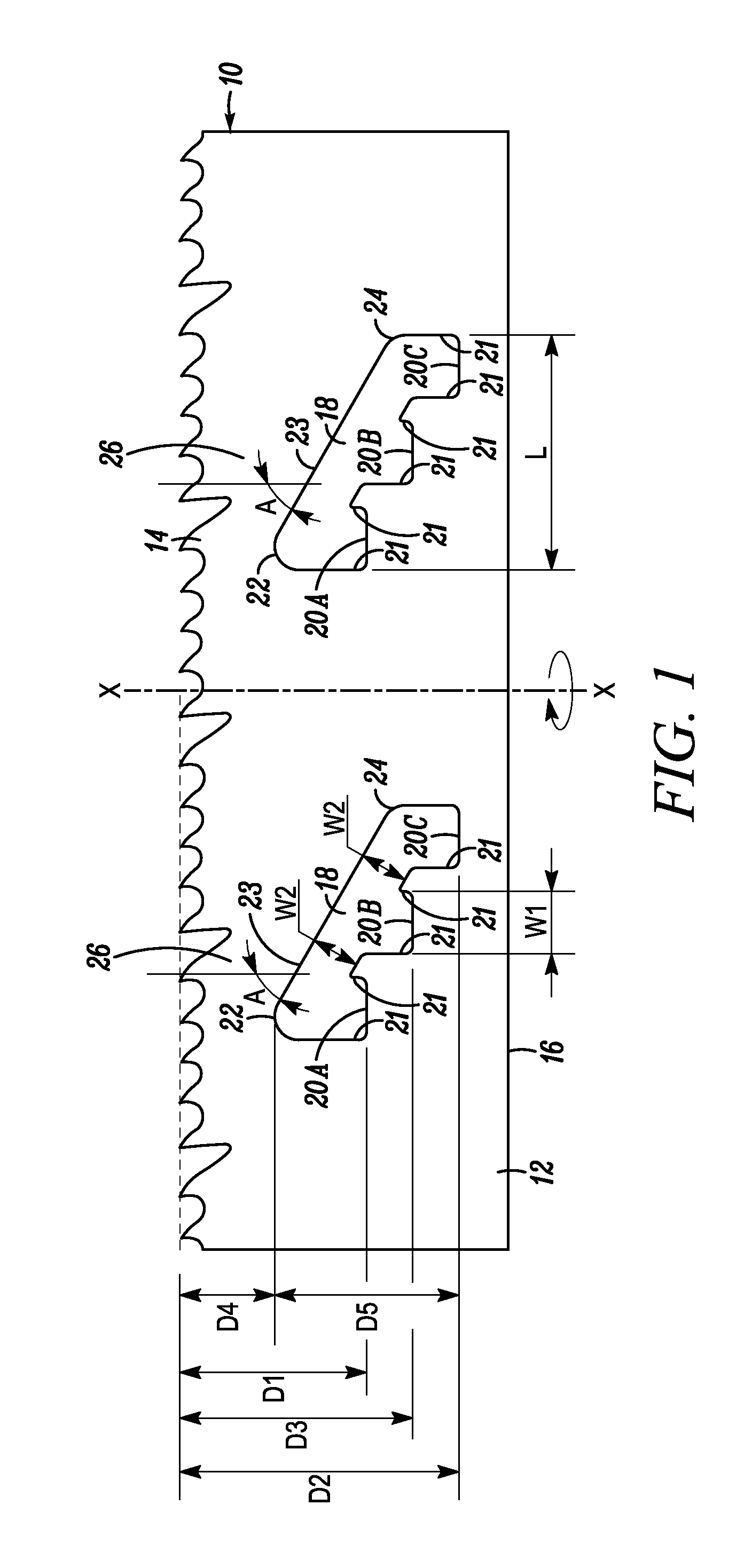 Hole cutter with multiple fulcrums