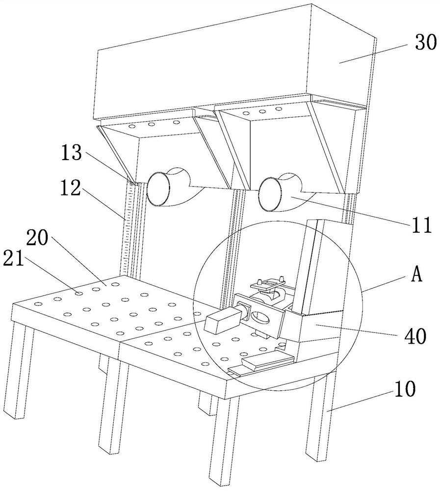 Multi-head laser printing equipment for shoes