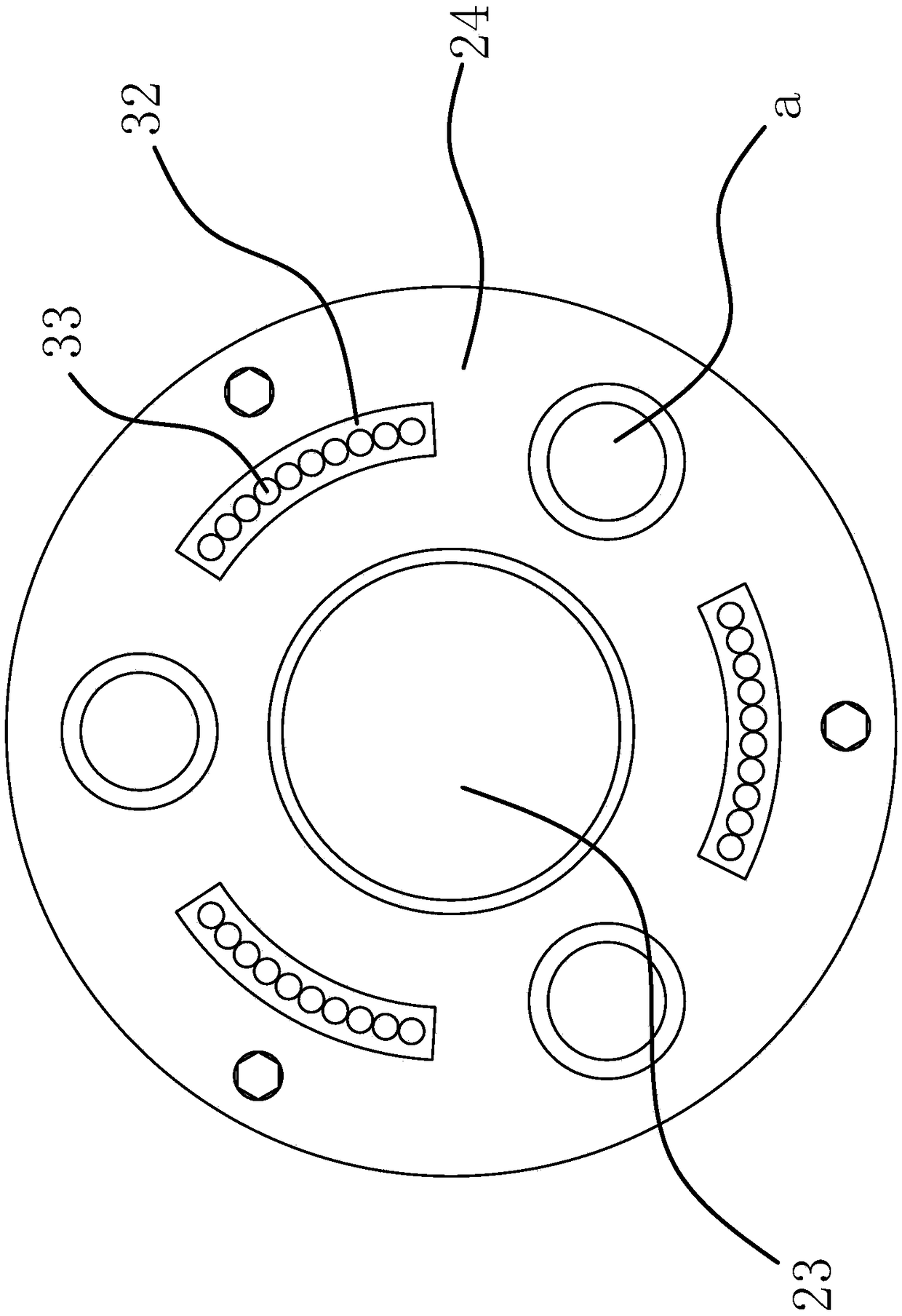 Busbar fixing assembly in high-voltage power distribution system