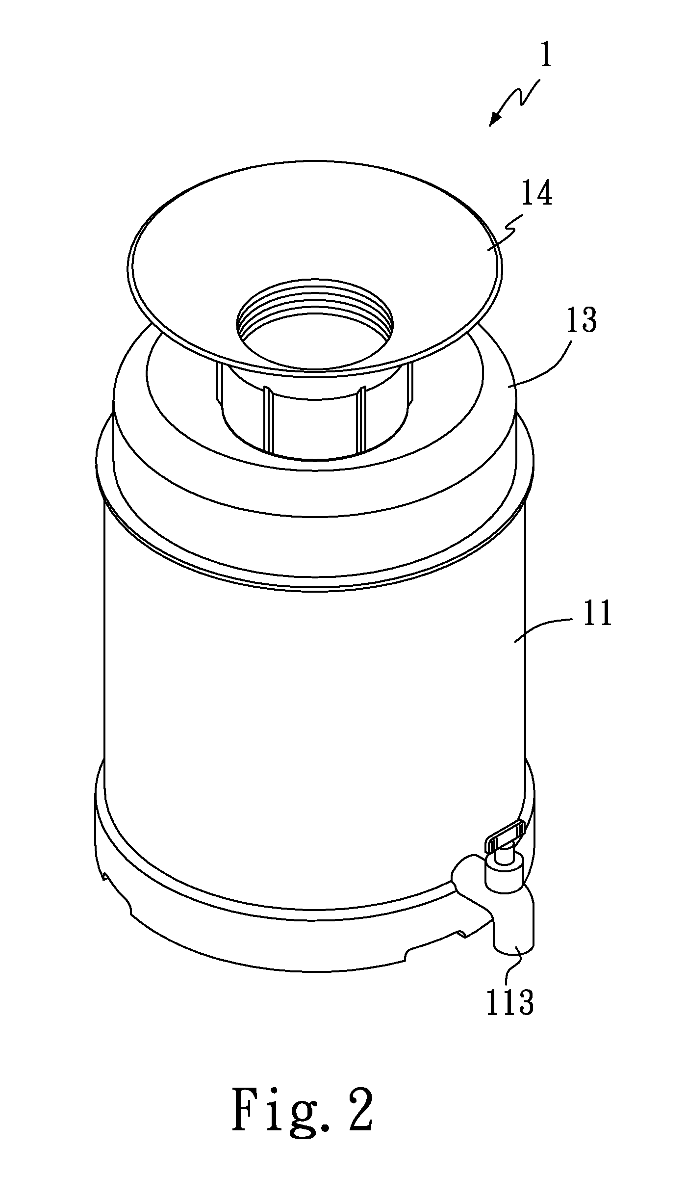 Fruit/vegetable juice spinning filter