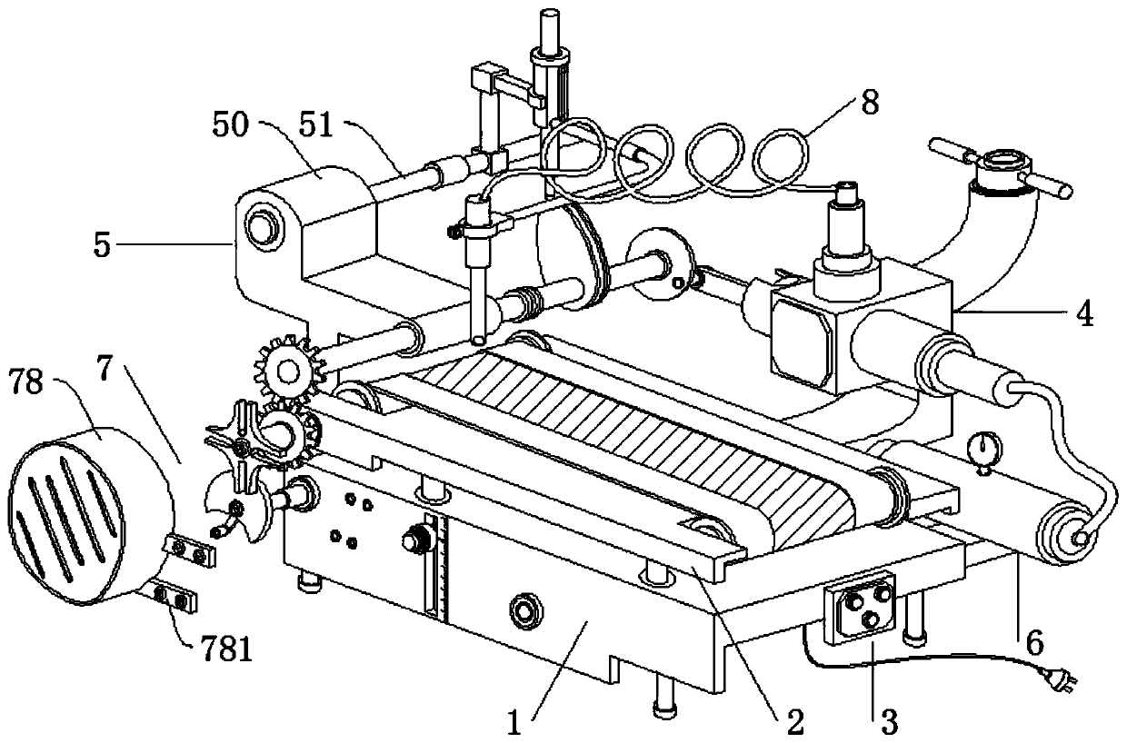 Energy-saving continuity liquid fodder filling machine