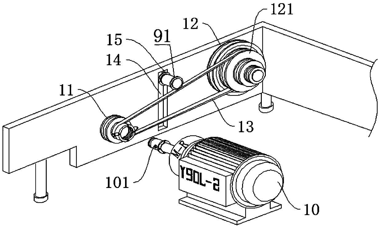 Energy-saving continuity liquid fodder filling machine