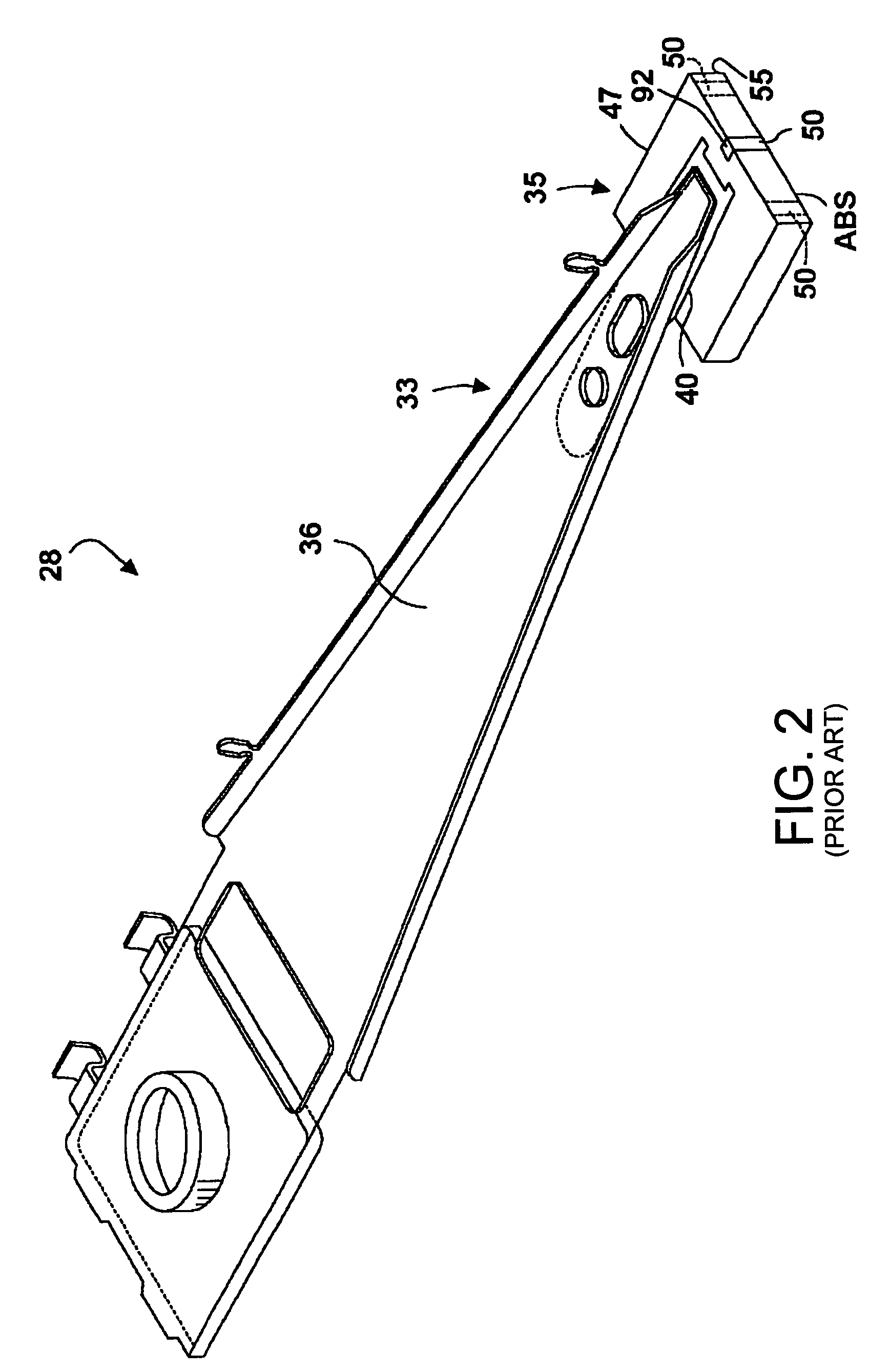 Magnetic thin film head with heat-assisted write section and hard disk drive incorporating same