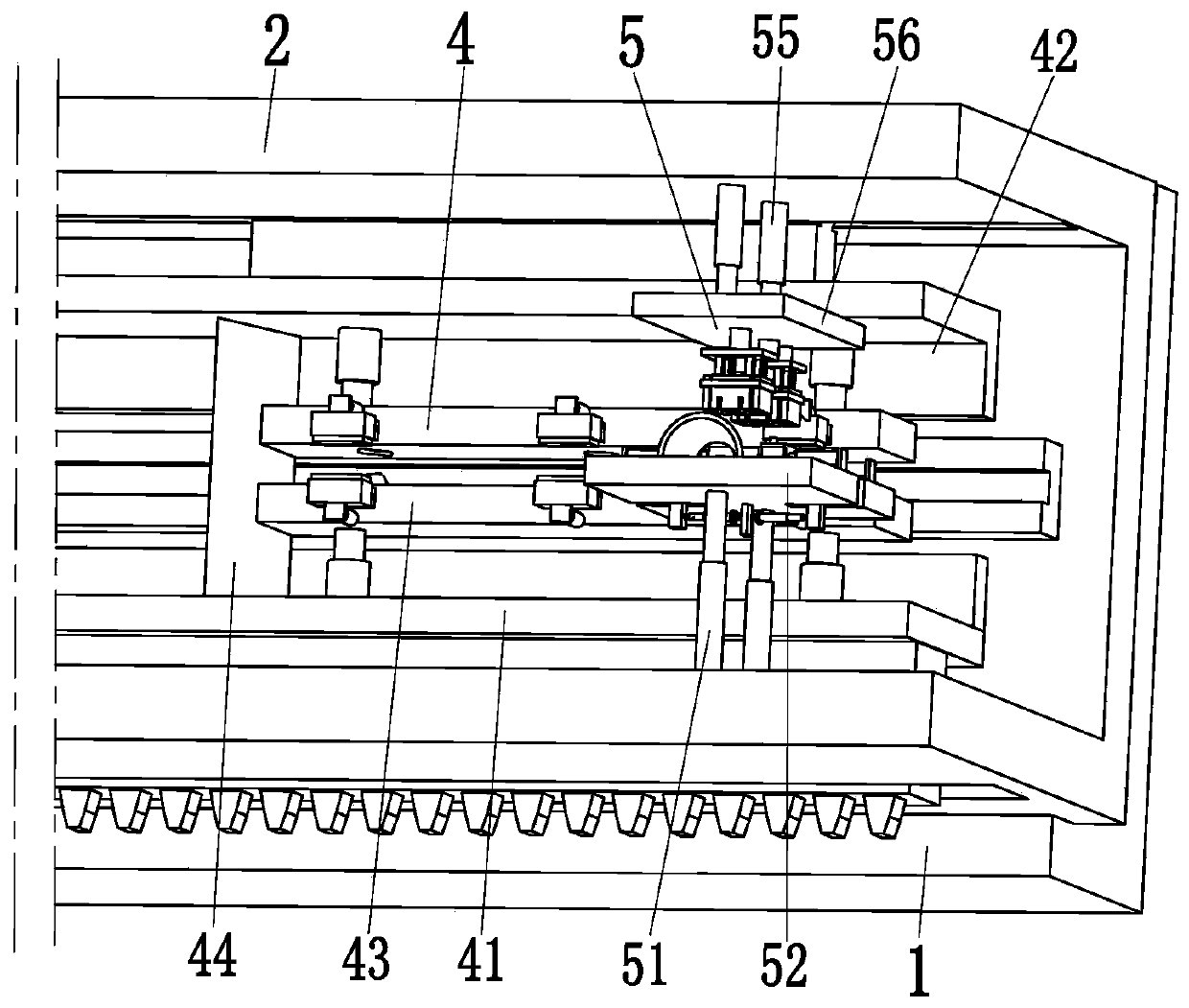 A power cable terminal extrusion connection equipment and its connection processing technology