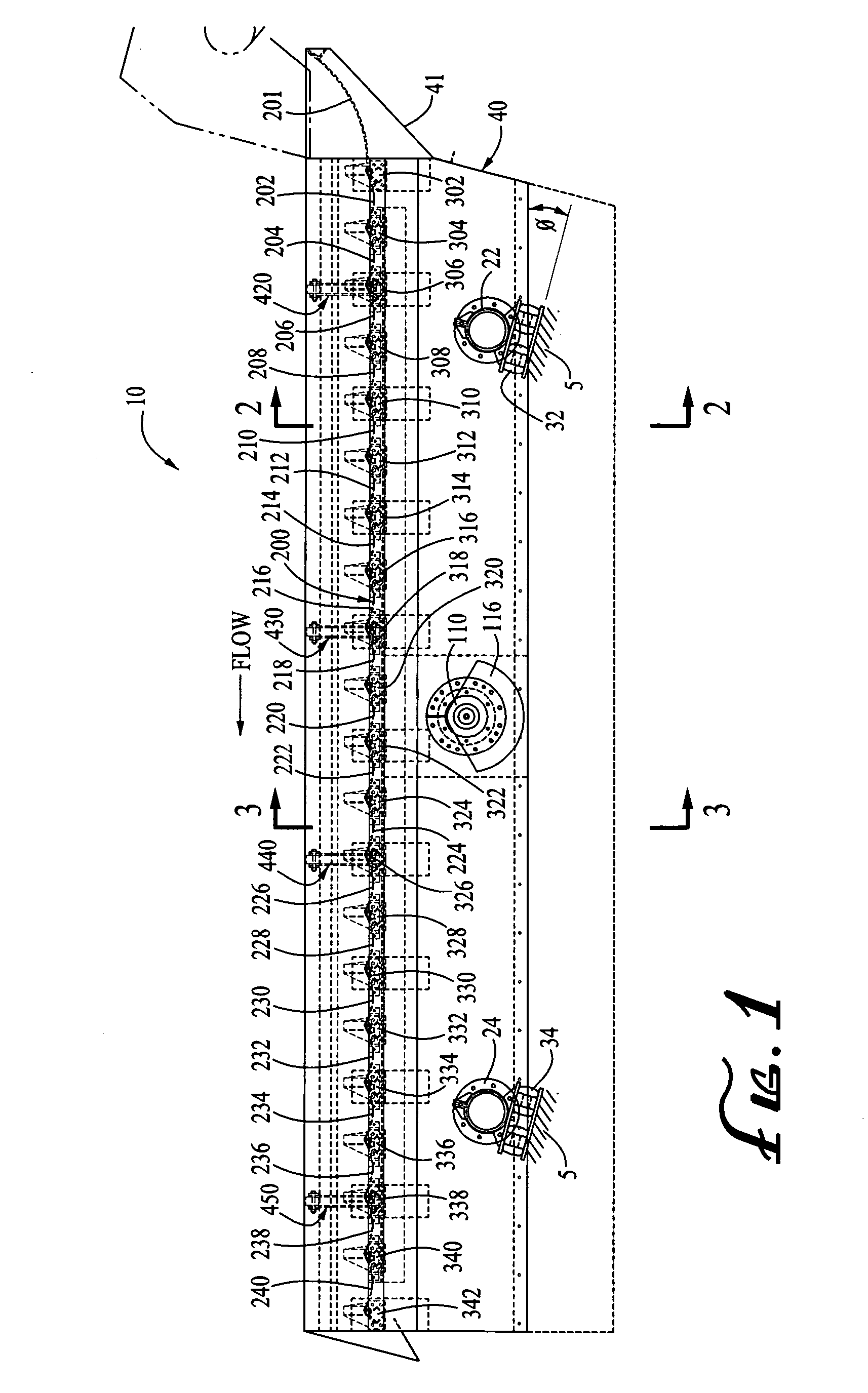 Flexible sieve mat screening apparatus