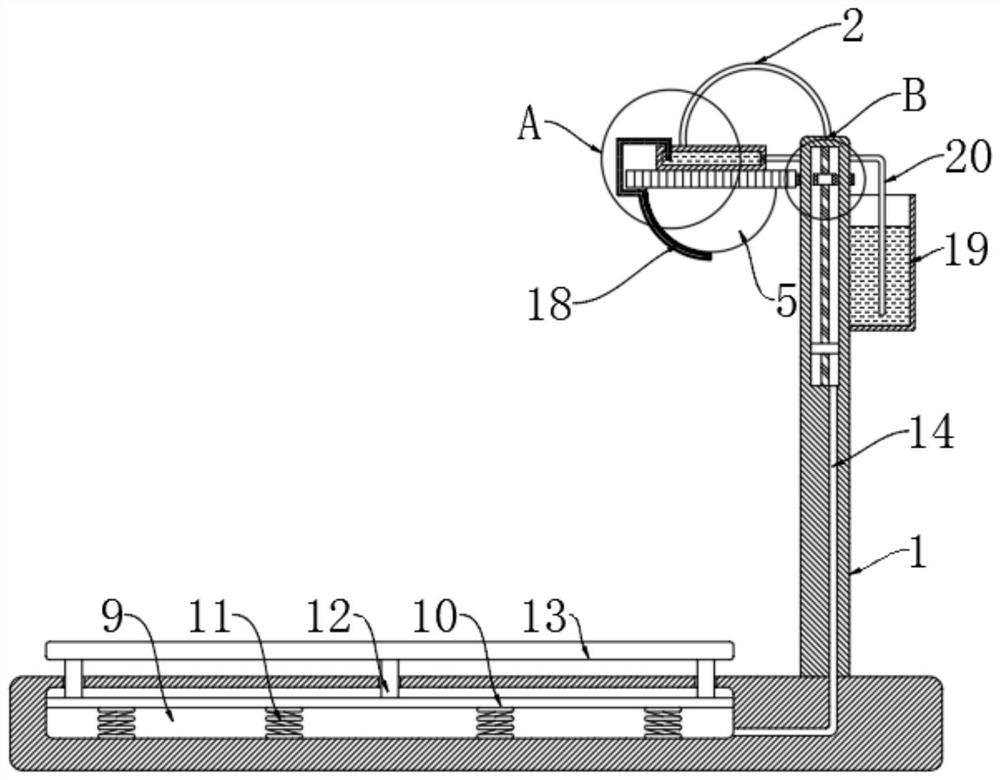 A self-cleaning device for led street lamps