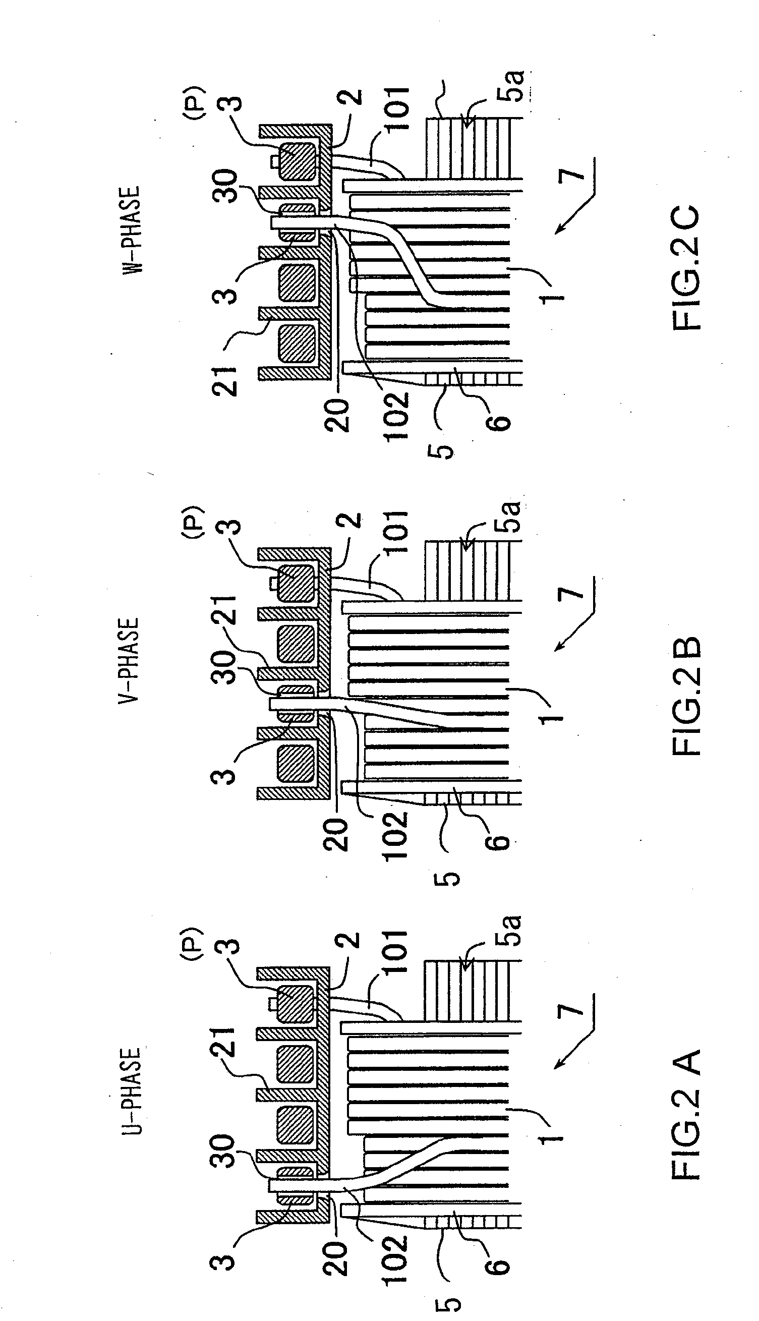 Stator for Rotating Machine and Rotating Machine Using the Same