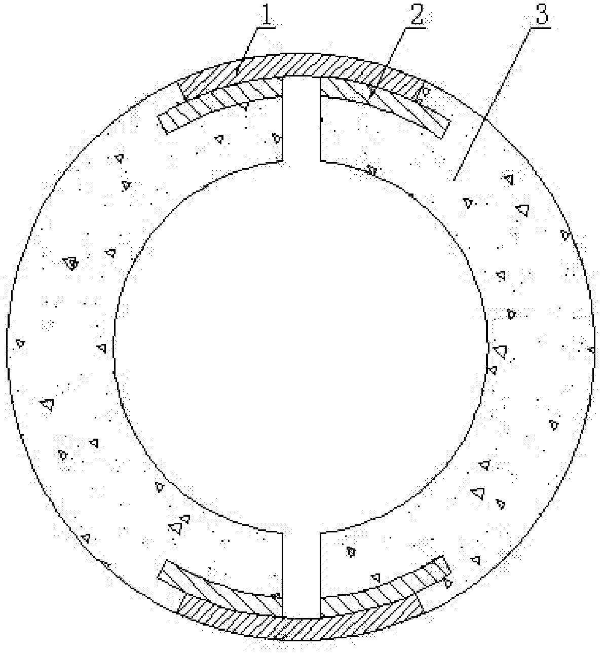 Construction method for high-rise concrete structure