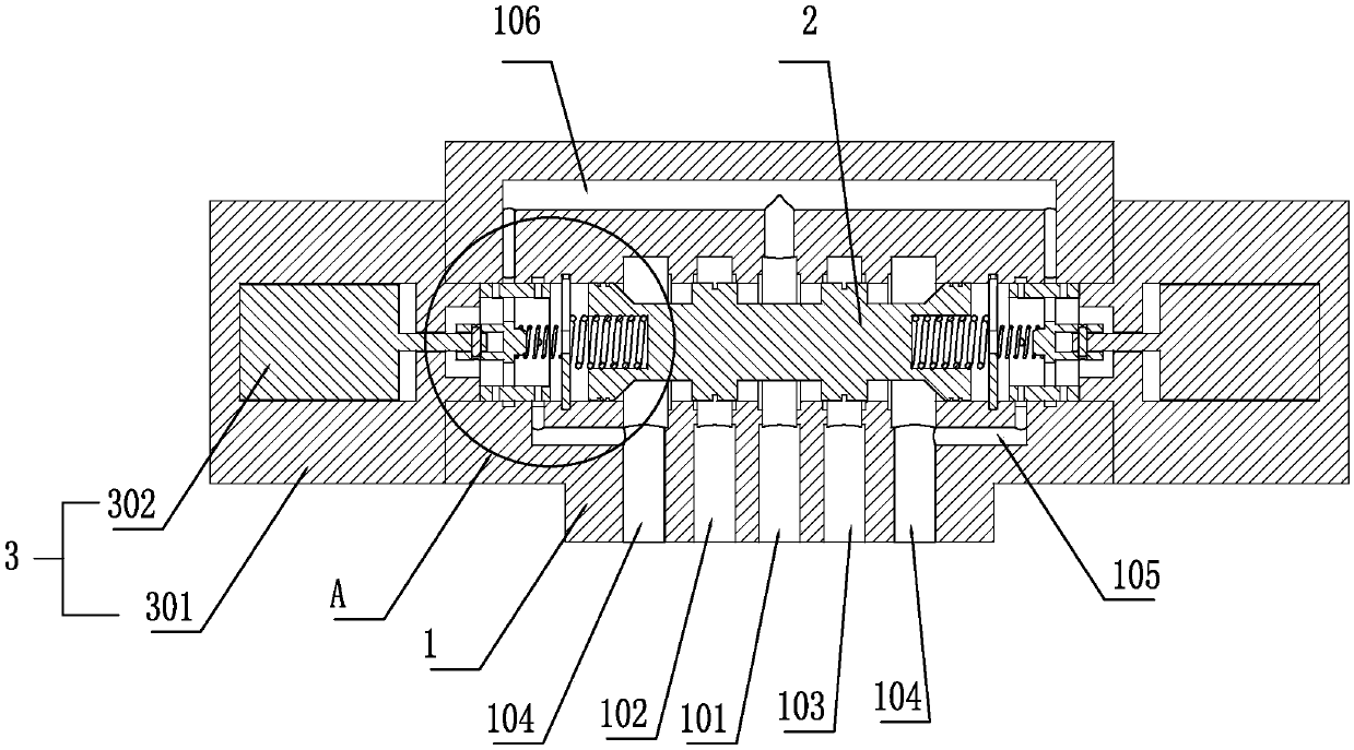 Full-bridge pilot control switch valve